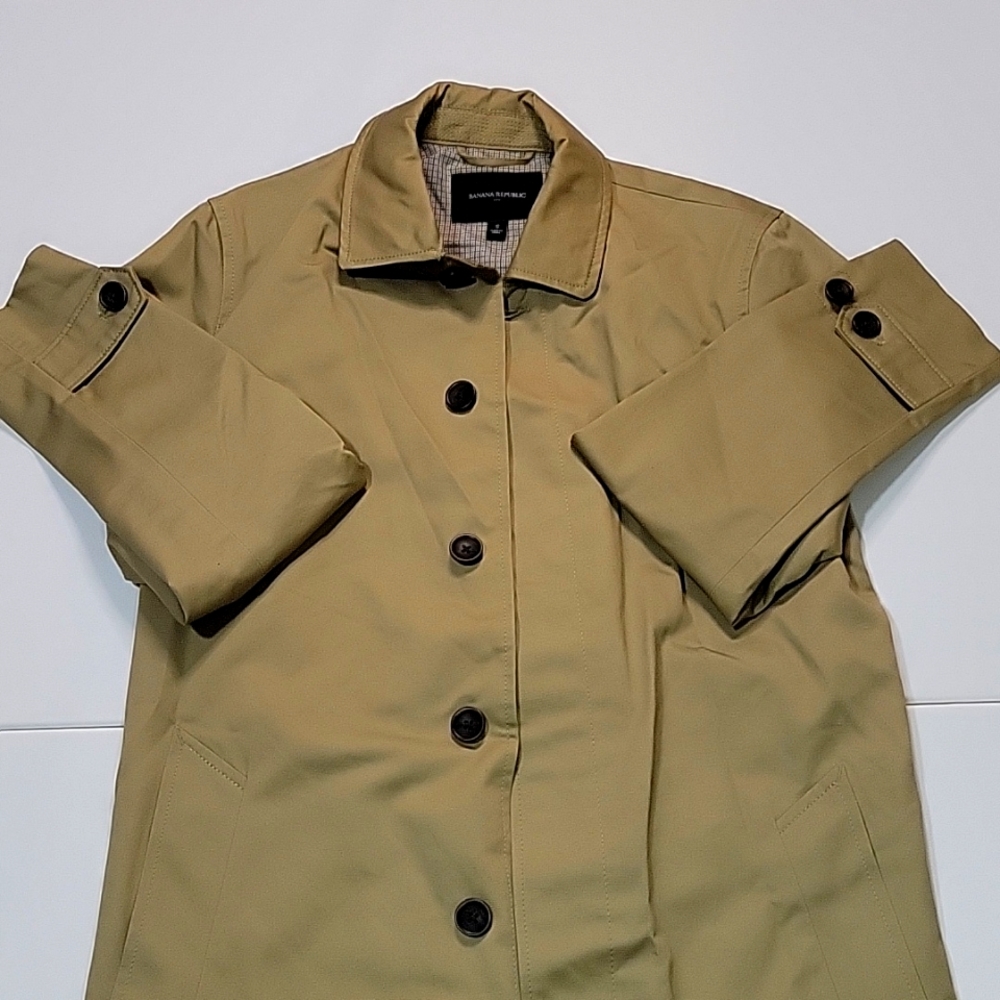Unisex Water Resistant Trench Coat